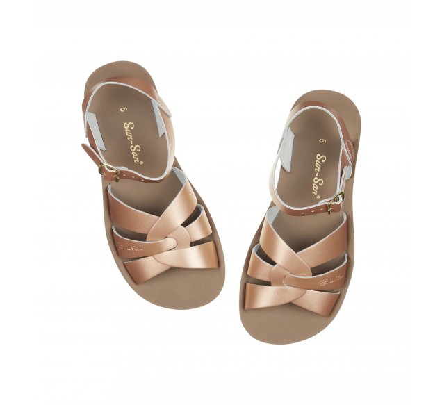 Saltwater Sandals Adults Retro Slides - Rose Gold – Daisy and Hen